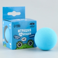 Игрушка для кошек. Мячик интерактивный &laquo;Лягушка&raquo; с мятой