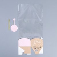 Пакет подарочный с коробкой, упаковка, &laquo;Подарок для тебя&raquo;, 9 х 9 х 35 см