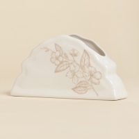 Салфетница SL Home &laquo;Аманде&raquo;, 15&times;4&times;7,8 см, фарфор, белая