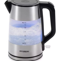 Чайник HYK-P4026 1.9л. 2200Вт черный (пластик)