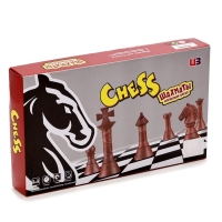 Шахматы 36 х 31 см, король h-8.5 см, пешка h-4.5 см