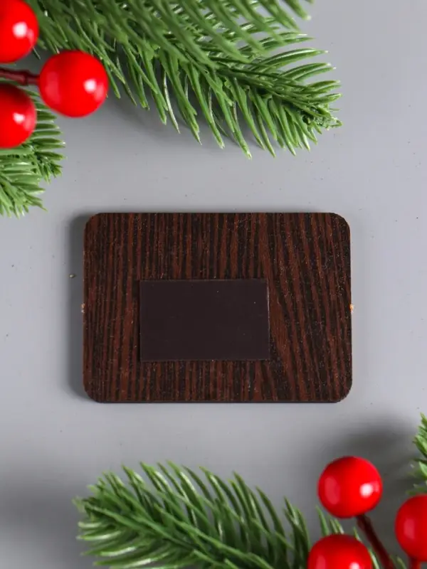 Набор новогодних магнитов 6 шт "Семейного тепла" 6х4,5 см