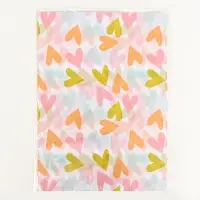 Бумага упаковочная тишью &laquo;С любовью&raquo;, 50 см &times; 70 см, 17 грамм