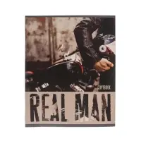 Тетрадь 48 листов в клетку, Calligrata, Real Man, обложка мелованный картон, МИКС