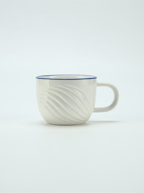 Чайная пара Dolce Ceramo. &laquo;Оушен&raquo;, 2 предмета: кружка 200 мл, блюдце d=10 см