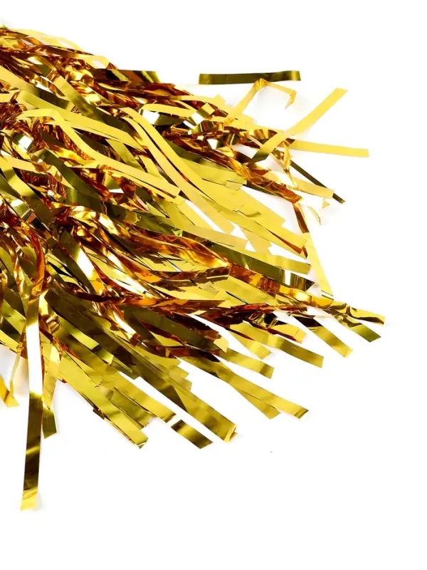 Занавес для фотозоны &laquo;Дождик&raquo; цвет золотой, 1*2 м