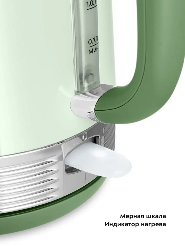 Чайник электрический с термодатчиком КТ-6604 - 1.7 л