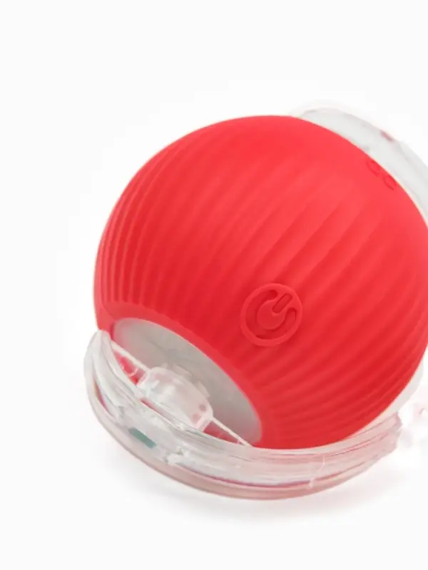 Интерактивная игрушка для кошек "Убегающий хвост", красная