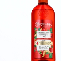 Шампунь для волос, питающий уход, аромат малины, 400 мл, Рябина