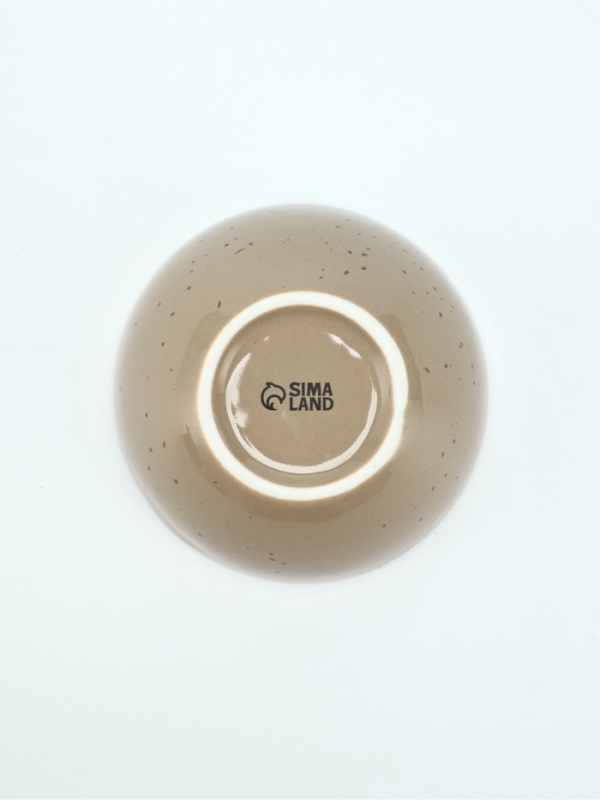 Тарелка глубокая керамическая Dolce Ceramo. &laquo;Песчаный берег&raquo;, 10 х 5 см