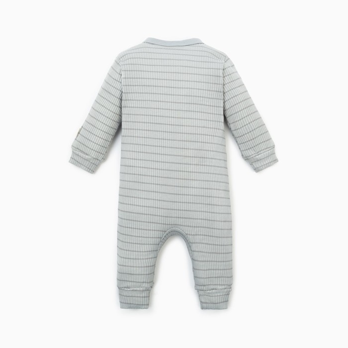 Комбинезон Крошка Я, BASIC LINE, рост 68-74 см, полоска серая Комбинезон Крошка Я, BASIC LINE, рост 68-74 см, полоска серая