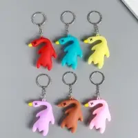 Брелок резина "Утка" МИКС 5х2х5,5 см
