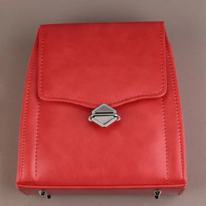 Застёжка для сумки, 3.1&times;3.1 см, цвет серебряный