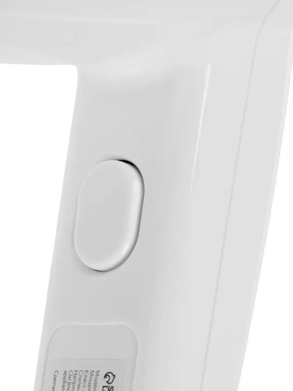 Фен LGE-006, 1600 Вт, настенный, 2 скорости, крепление, белый