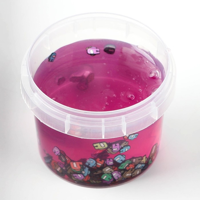 Слайм &laquo;Стекло&raquo;, Сиреневый, 90 г, с декоративным наполнителем