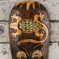 Маска дерево "Абориген" 32х14х2,5 см