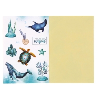 Наклейки детские в стикербуке «Морские жители», 8 листов, 12 х 18 см Наклейки детские в стикербуке «Морские жители», 8 листов, 12 х 18 см