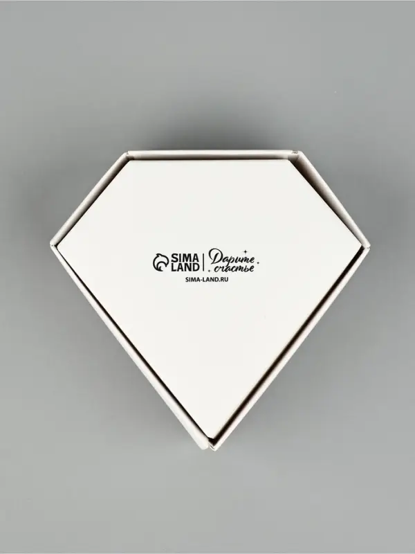 Коробка подарочная под бижутерию &laquo;Белая, тиснение&raquo;, 10 х 9 х 3.5 см