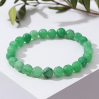 Браслет шар №8 гранёный &laquo;Нефрит&raquo;, 5см