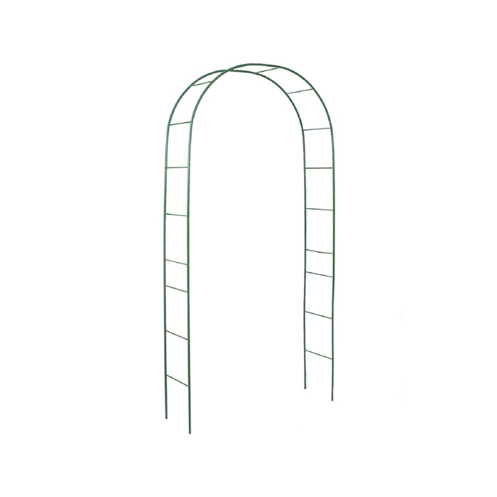 Арка садовая, разборная, 240 &times; 125 &times; 36.5 см, металл, зелёная, Greengo