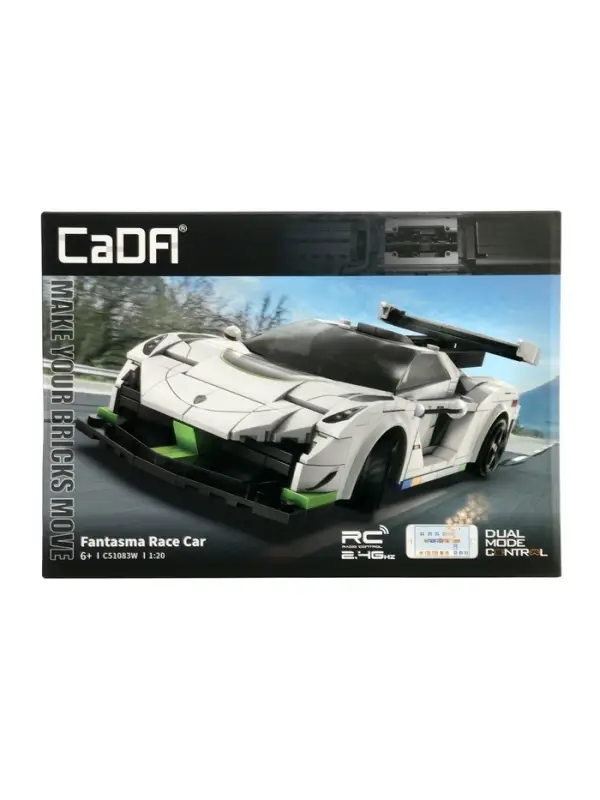 Конструктор радиоуправляемый "Спорткар", 322 детали, 2 варианта управления