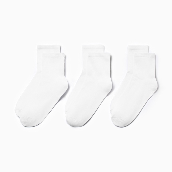 Набор женских носков KAFTAN Basic, 3 пары, р. 36-39 (23-25 см)