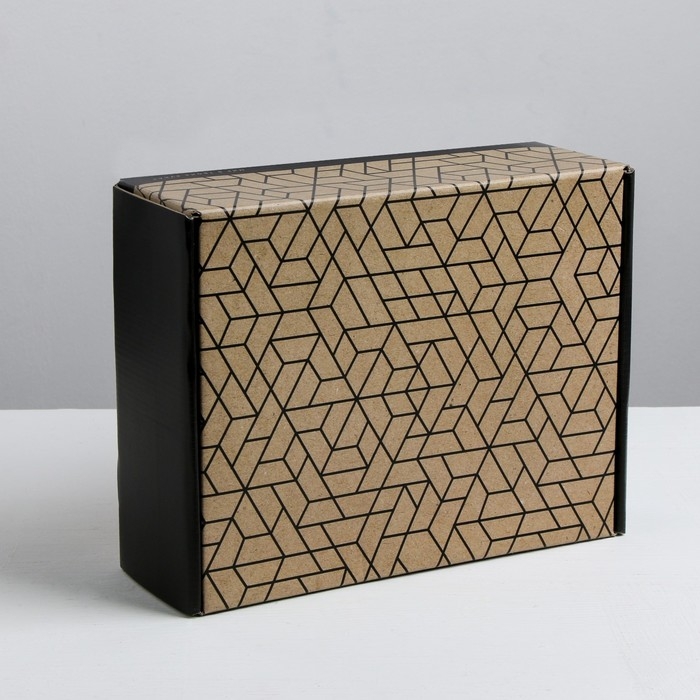 Коробка подарочная складная, упаковка, &laquo;Мир в твоих руках&raquo;, 27 х 9 х 21 см