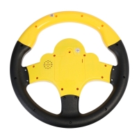 Руль музыкальный "Cупер водитель", свет и звук , работает от батареек В ПАКЕТЕ