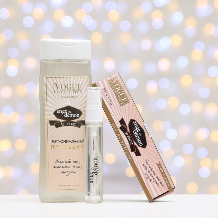 Подарочный набор косметики женский Ange ou Demon, гель для душа 250 мл, парфюмерная вода 30 мл Подарочный набор косметики женский Ange ou Demon, гель для душа 250 мл, парфюмерная вода 30 мл