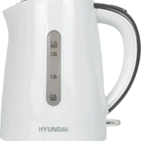 Чайник HYK-P2021 1.7л. 2200Вт белый