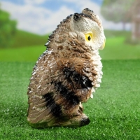 Садовая фигура "Филин" декор на ветку 19см Садовая фигура "Филин" декор на ветку 19см