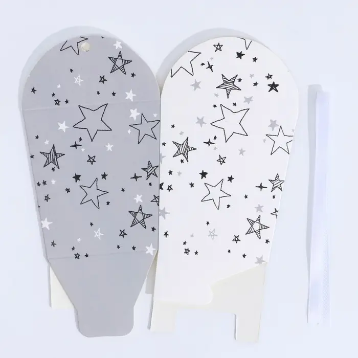 Коробка бонбоньерка, упаковка подарочная, &laquo;Звёзды&raquo;, 8 х 7.5 х 6 см см