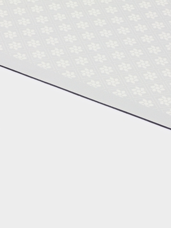 Коврик "Daisies" влаговпитывающий Доляна, 45х30 см, серый