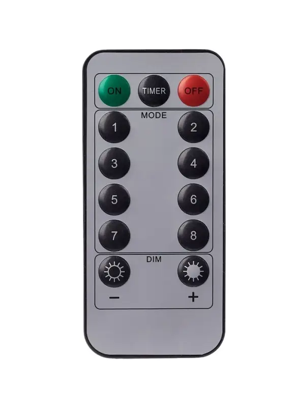 Гирлянда &laquo;Нить&raquo; 50 м роса, IP44, серебристая нить. 500 LED, пульт, 36 В, свечение тёплое белое