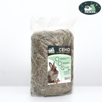 Сено луговое с плодами шиповника &laquo;Пижон&raquo; для грызунов, 20 л, 500 г