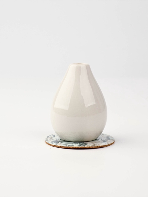 Ваза для цветов и подставка &laquo;Тропические цветы&raquo;, 8 х 7 х 6 см.