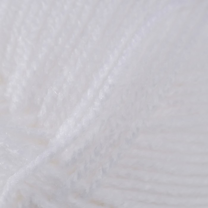 Пряжа для вязания спицами, крючком ALIZE, My baby, 100% акрил, 150 м/50 г, (55 белый)