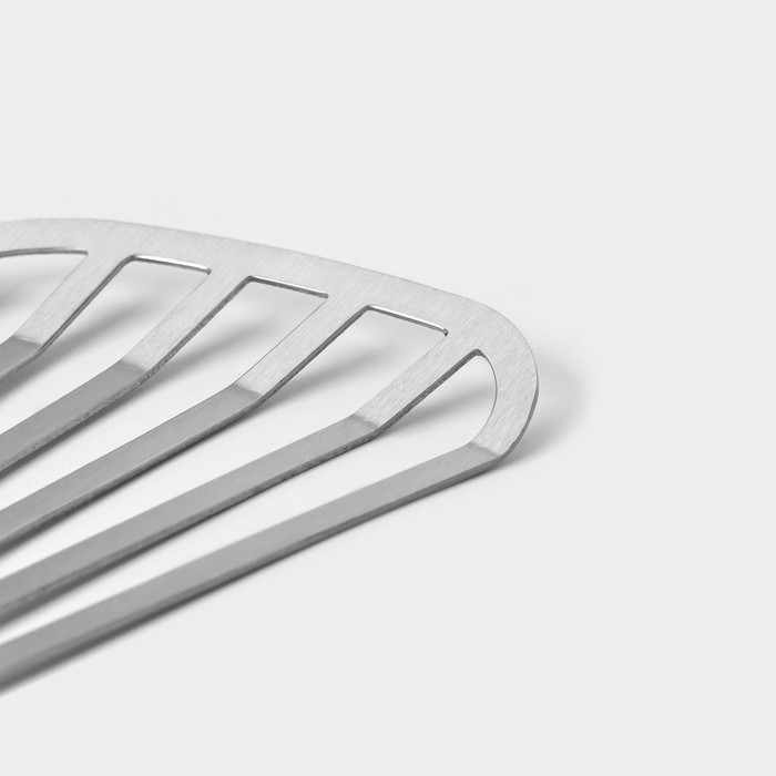 Лопатка Доляна Fargo, 25&times;6,5&times;2 см, нержавеющая сталь, цвет серебряный