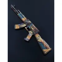 Набор сувенирное оружие &laquo;Золото&raquo;, автомат, пистолет, керамбит, 3 шт