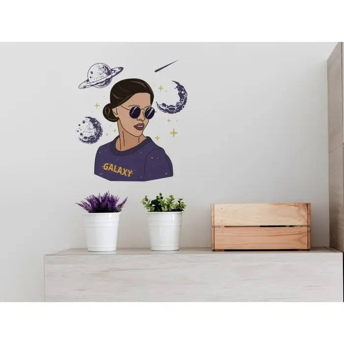 Наклейки виниловые &laquo;Свой космос&raquo;, интерьерные, со светящимся слоем, 30&times;35 см