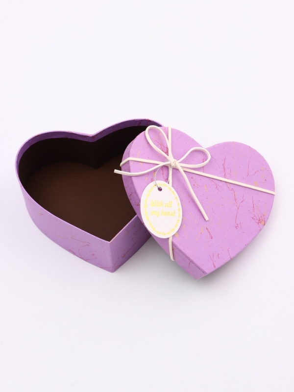 Набор коробок 3 в 1 сердца 22 х 20 х 9;  18.5 х 17 х 7.5; 1 6 х 14 х 6 см