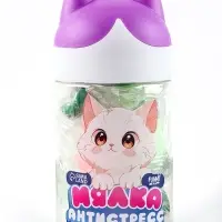 Антистресс сквиш мялка &laquo;Мяу&raquo;, в банке