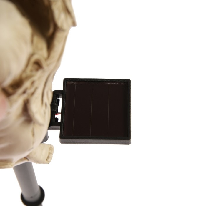 Садовый светильник на солнечной батарее &laquo;Ангелочки&raquo;, 45 см, 1 LED, свечение тёплое белое