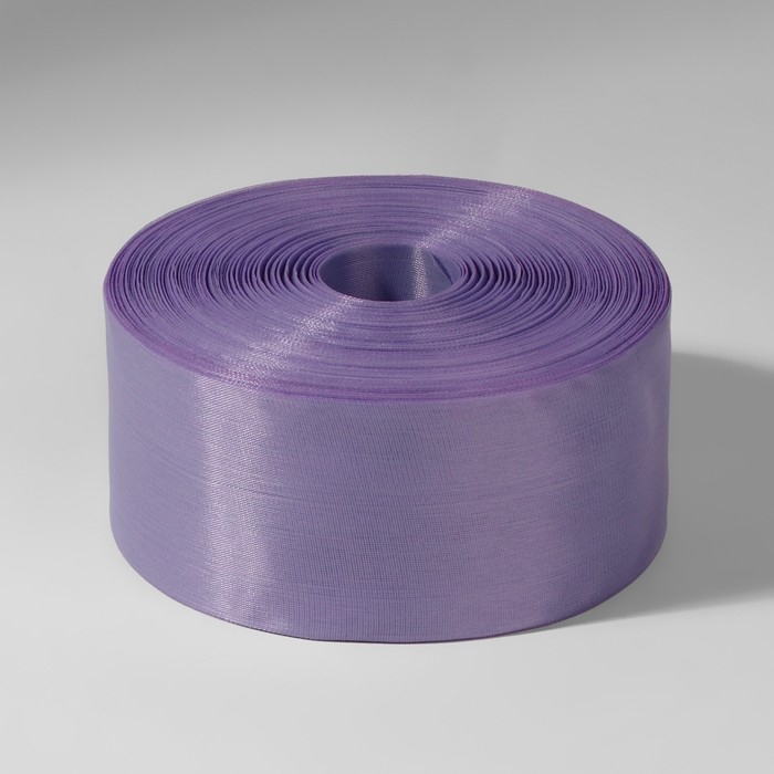 Лента капроновая, 50 мм, 100 &plusmn; 5 м, цвет сиреневый