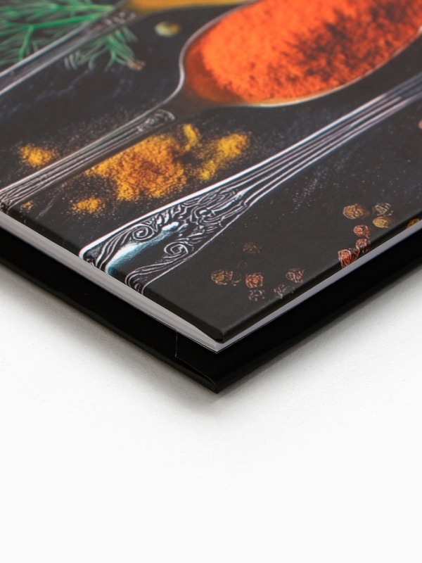 Книга для записи рецептов А5, 80 л. Твердый переплет &laquo;Специи&raquo;