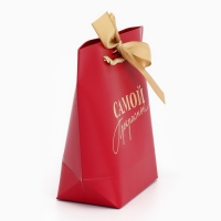 Пакет подарочный, упаковка, &laquo;Самой прекрасной&raquo;, 14 х 17 х 7 см