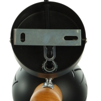 Спот "Алейда" 1хЕ14 40Вт черный 13х13х10 см