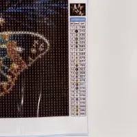 Алмазная вышивка полное заполнение "Бабочки", на холсте 40*50 см