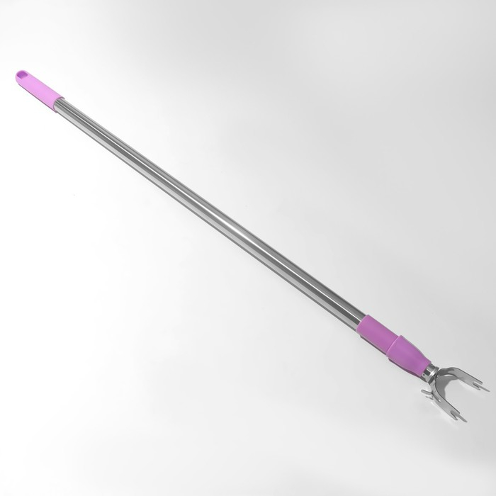 Съёмник для съема одежды, раздвижной L=85-155 см, цвет МИКС