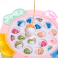 Рыбалка &laquo;Маленькие рыбки&raquo; 15 рыбок, 4 удочки, МИКС